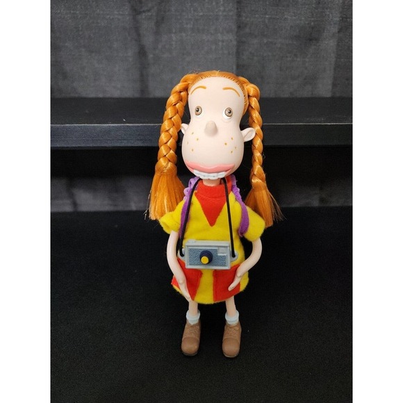 Viacom 1999 Wild Thornberrys Eliza Doll COMPLETE w/ Backpack, Camera, Notepad 7" - Picture 2 of 4